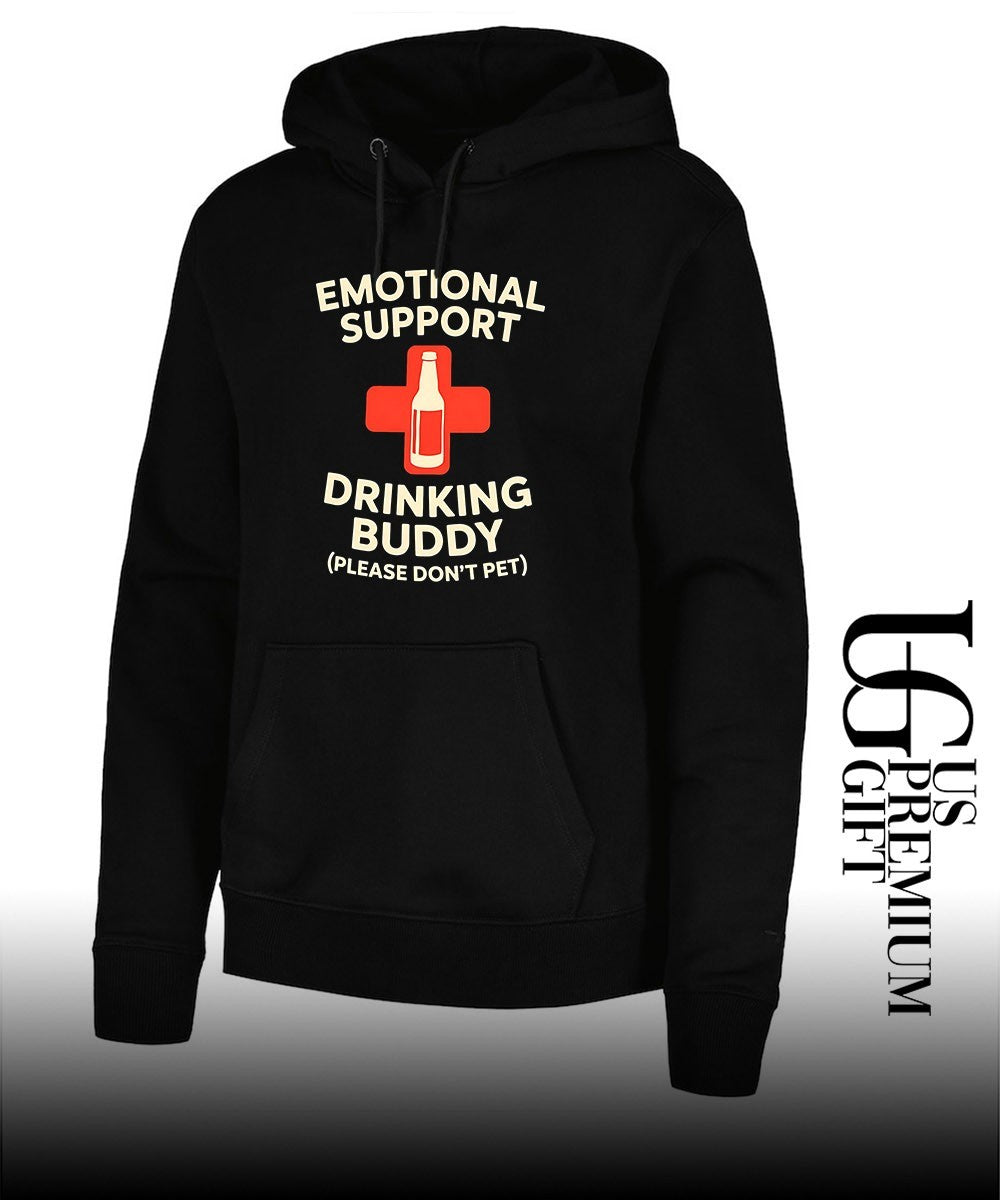 Emotional support drinking buddy shirt Unisex