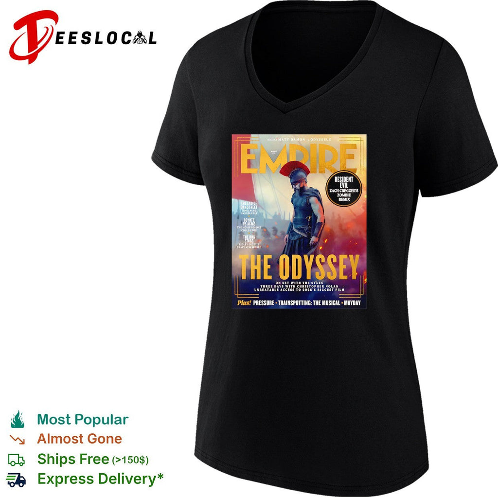 Empire magazine The Odyssey warrior cover shirt Unisex