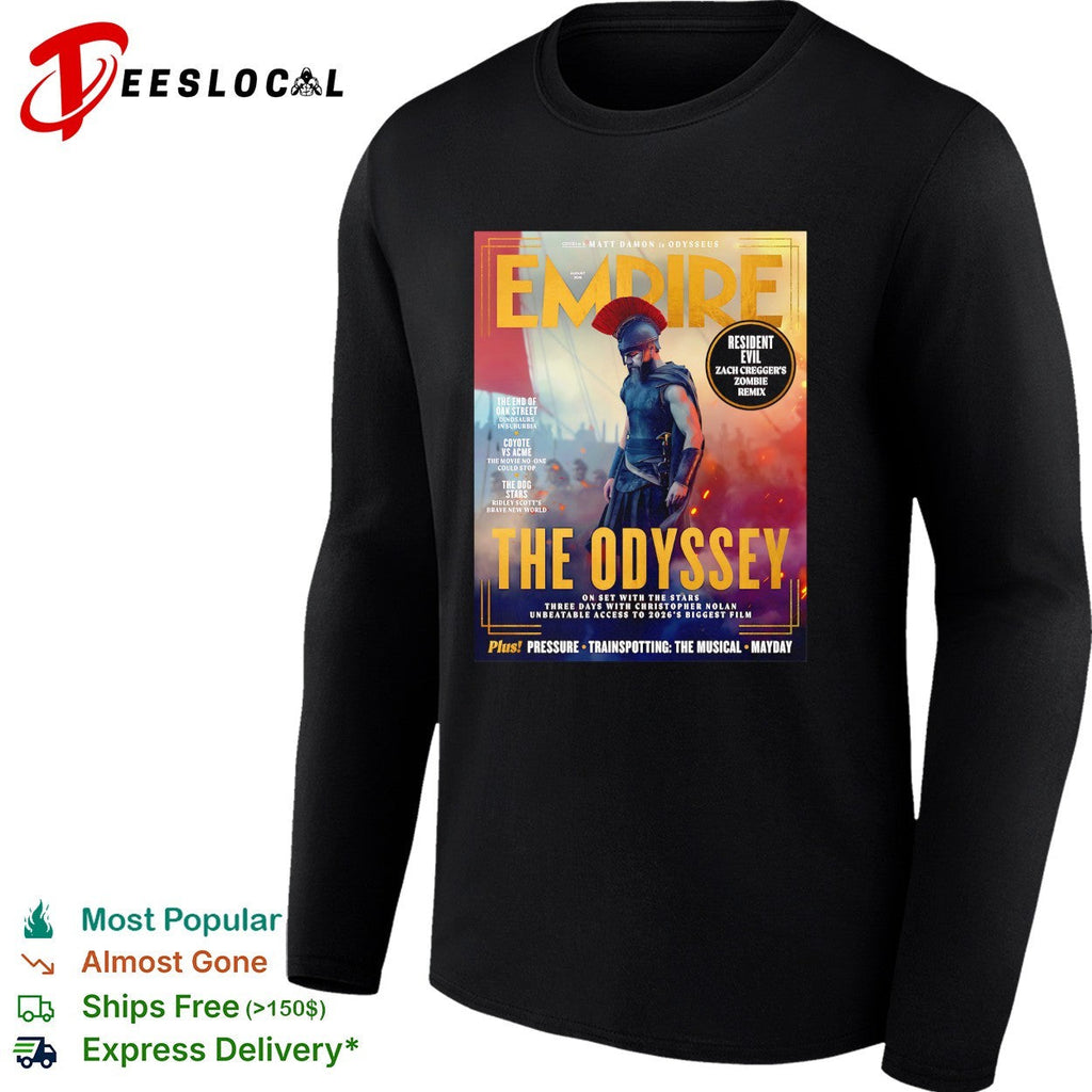 Empire magazine The Odyssey warrior cover shirt Unisex