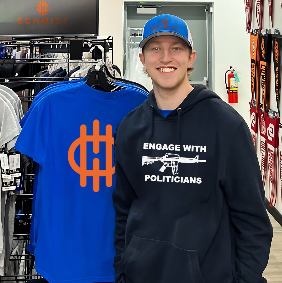 Engage with Politicians Second Amendment shirt Unisex