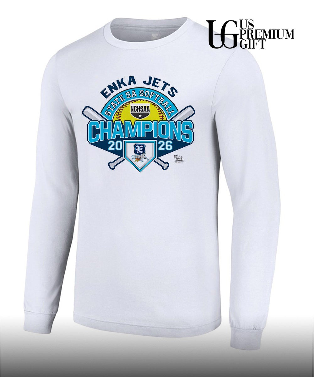 Enka Jets NCHSAA 5A Softball State Champions 2026 shirt Unisex