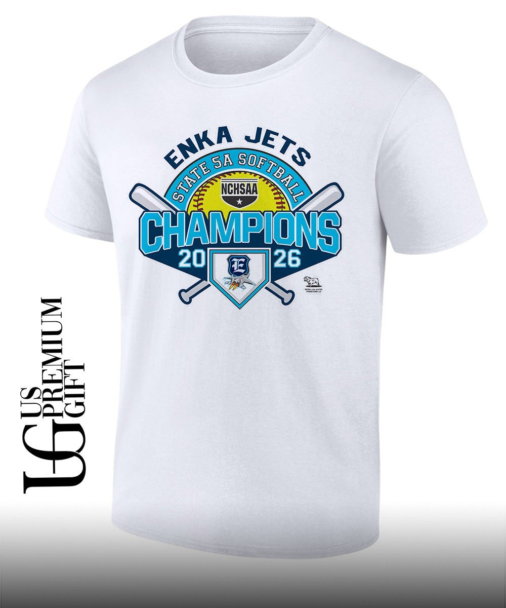 Enka Jets NCHSAA 5A Softball State Champions 2026 shirt Unisex