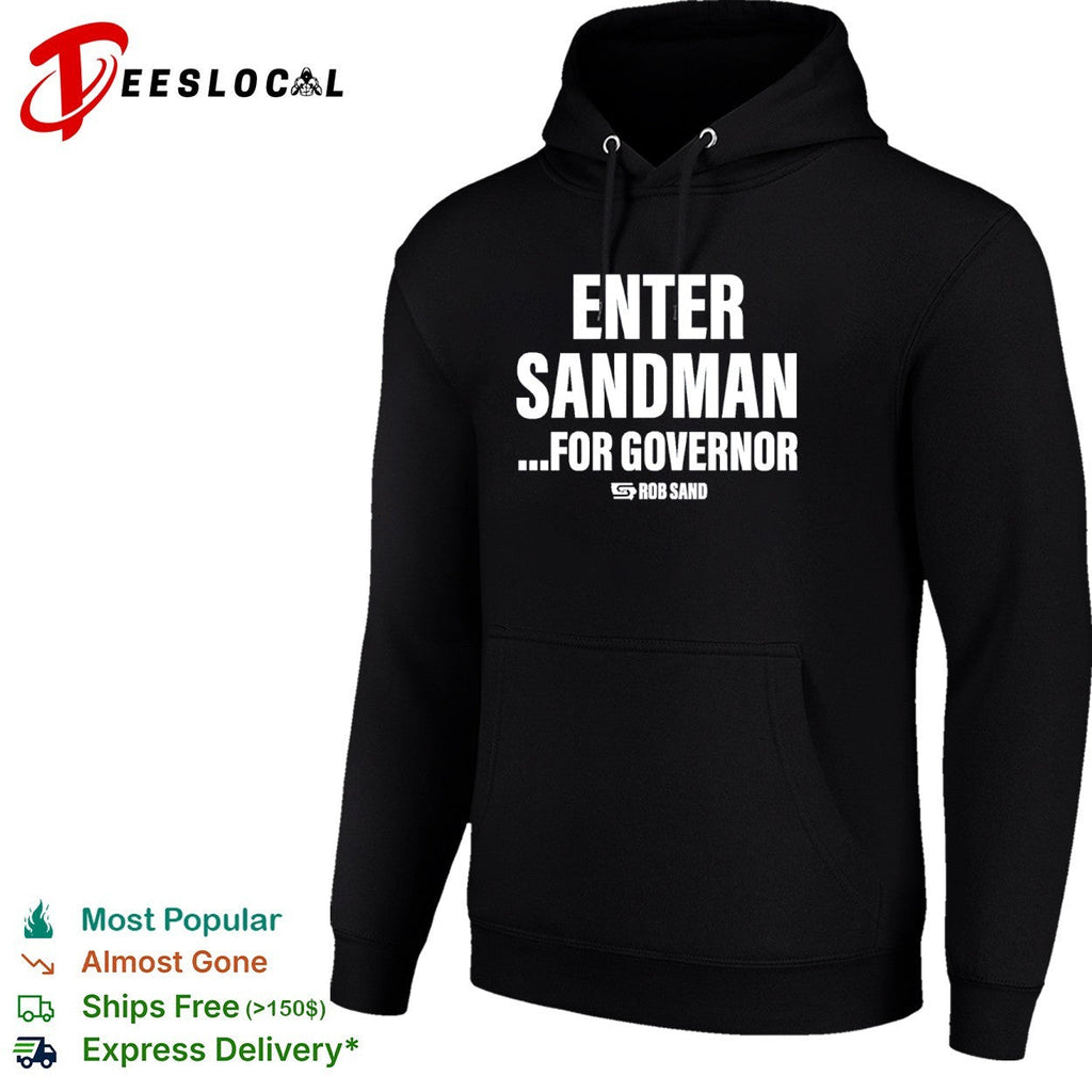 Enter Sandman for Governor Rob Sand shirt Unisex