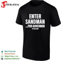 Enter Sandman for Governor Rob Sand shirt Unisex