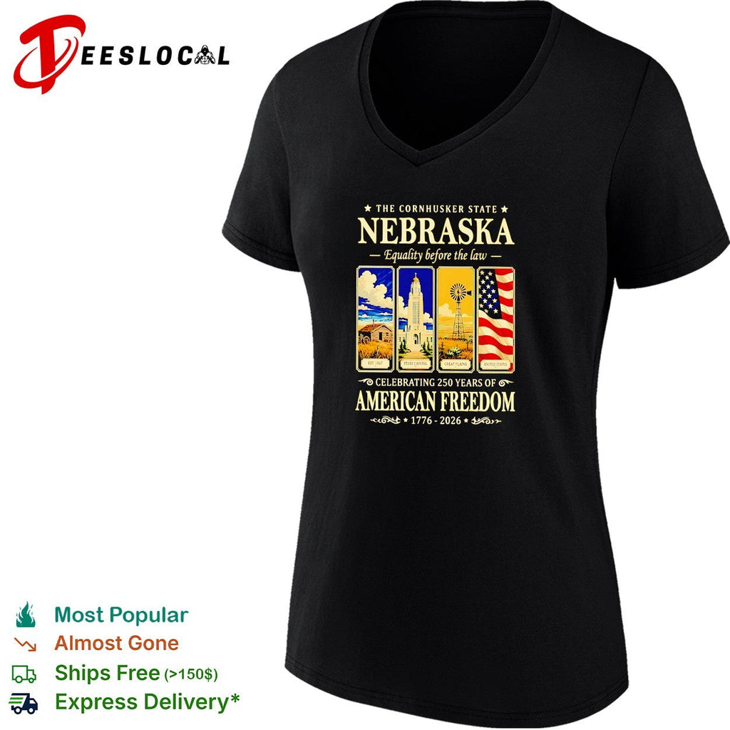 Equality before the law 250 years American freedom panels shirt Unisex