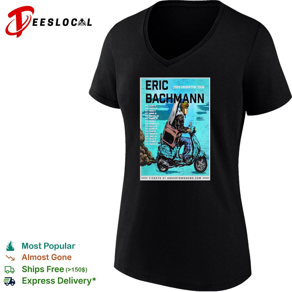 Eric Bachmann 2026 Undertow Tour Atlanta Louisville Chicago Madison Minneapolis shirt Unisex