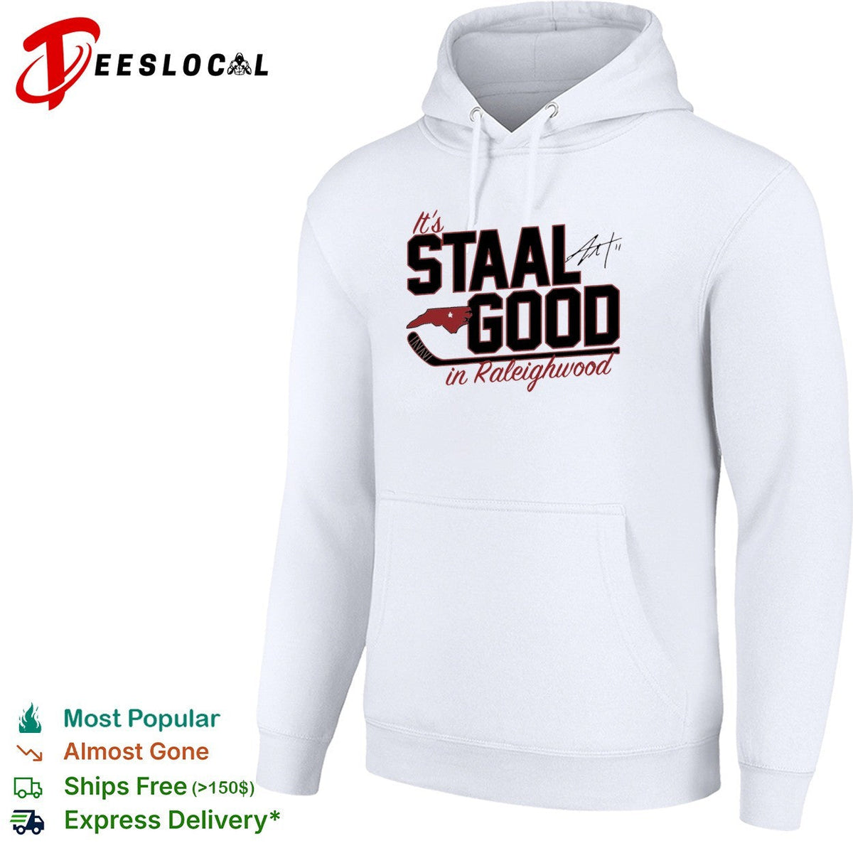 Eric Staal Carolina Hurricanes NHL It’s Staal Good in Raleighwood hockey shirt Unisex