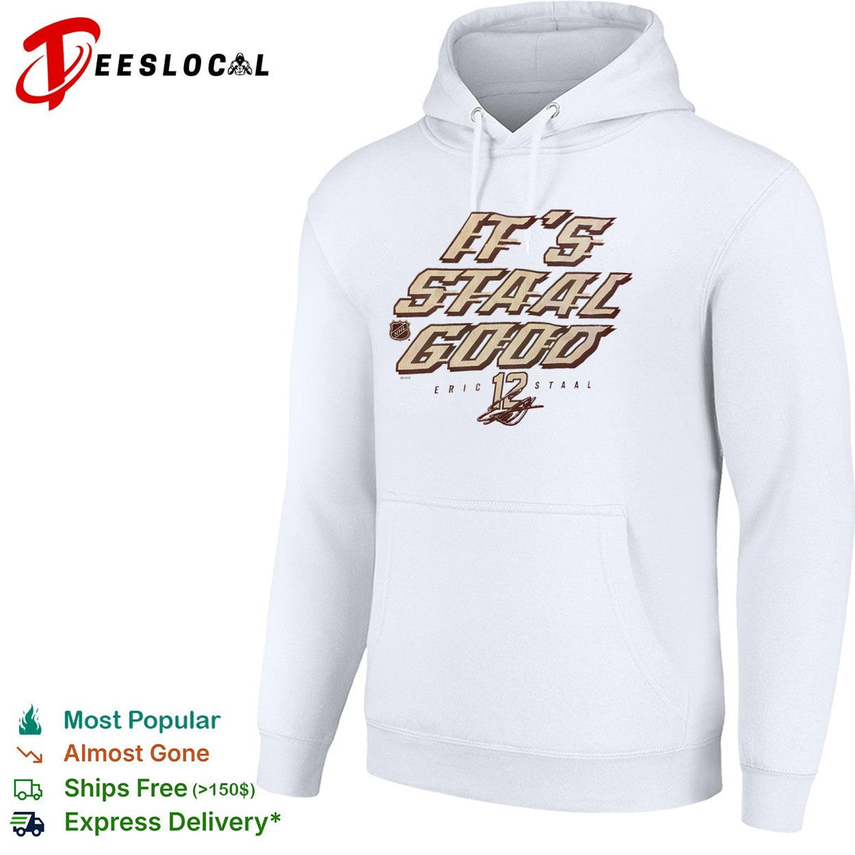 Eric Staal Carolina Hurricanes NHL it’s staal good parody shirt Unisex