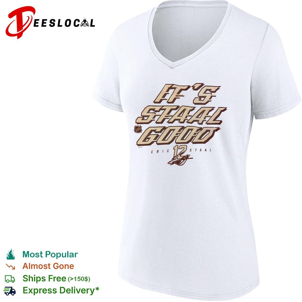 Eric Staal Carolina Hurricanes NHL it’s staal good parody shirt Unisex