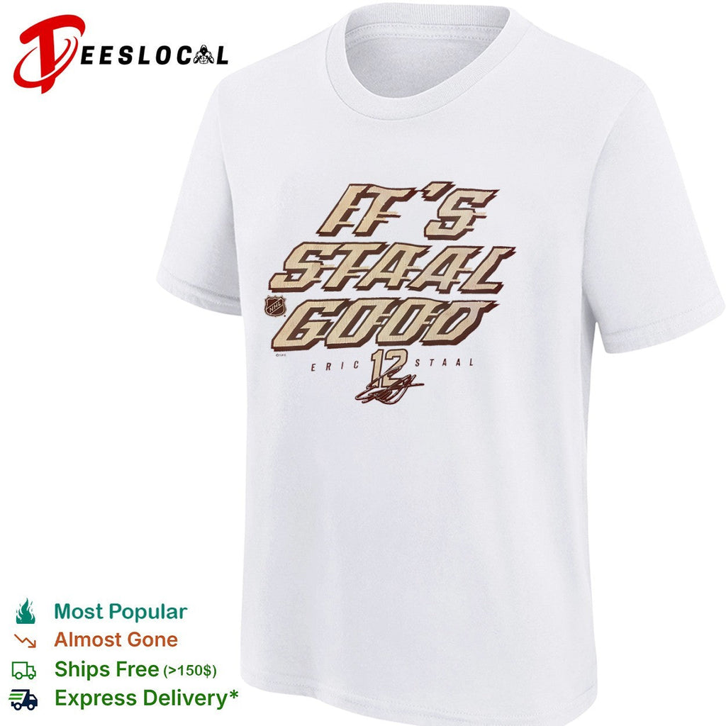 Eric Staal Carolina Hurricanes NHL it’s staal good parody shirt Unisex
