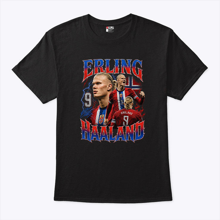 Erling Haaland Norway Soccer T Shirt Unisex
