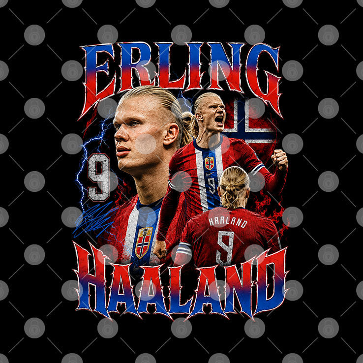 Erling Haaland Norway Soccer T Shirt Unisex