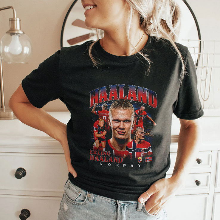 Erling Haaland Norway T Shirt Unisex