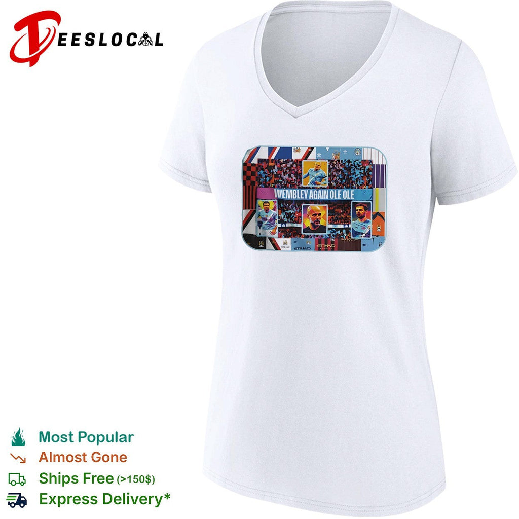 Erling Haaland Rodri Pep Guardiola Manchester City shirt Unisex