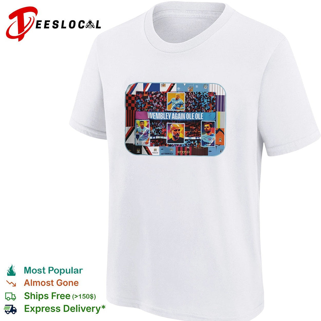 Erling Haaland Rodri Pep Guardiola Manchester City shirt Unisex