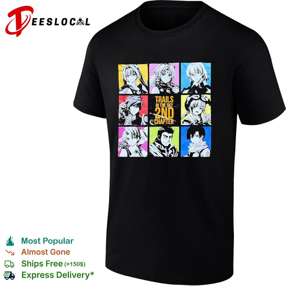 Estelle Bright Joshua Bright Kloe Rance Agate Crosner Trails in the Sky 2nd Chapter shirt Unisex