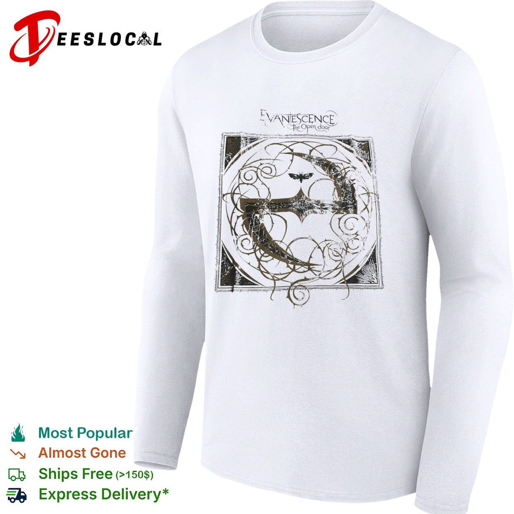 Evanescence The Open Door Logo and Moth Gothic Symbol shirt Unisex