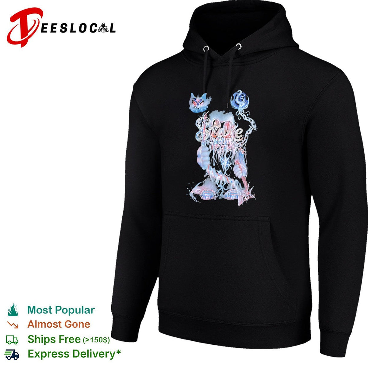 Everton Football Club Stake com Hummel Cthulhu Eldritch Horror Surrealist shirt Unisex