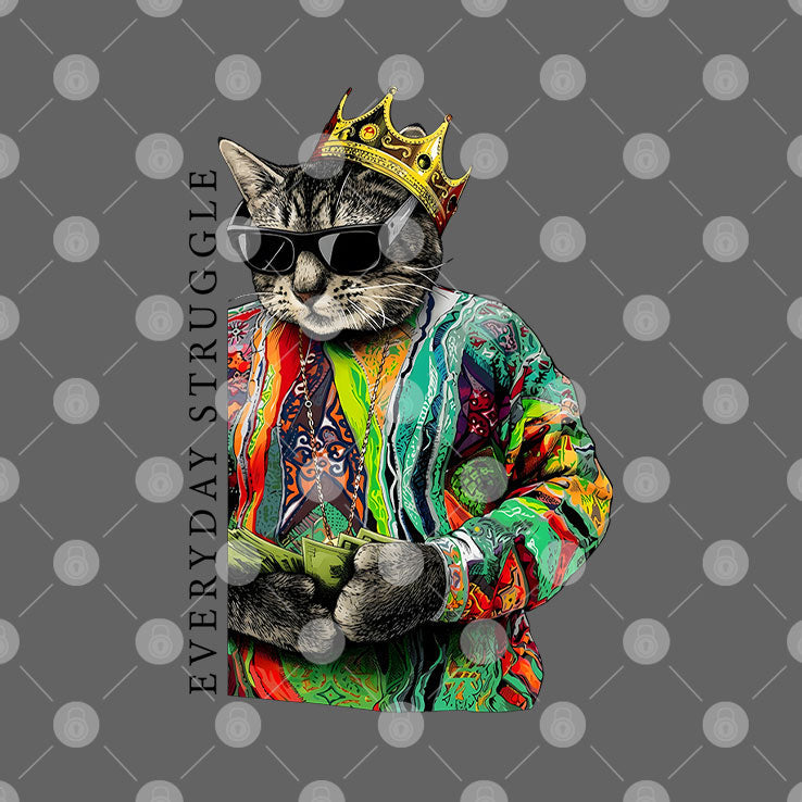 Everyday Struggle The Notorious B.I.G Cat T Shirt Unisex