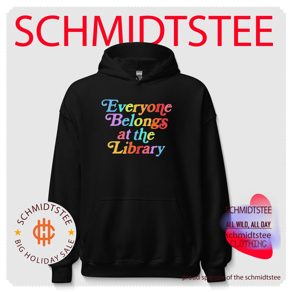 Everyone Belongs at the Library reading shirt Unisex