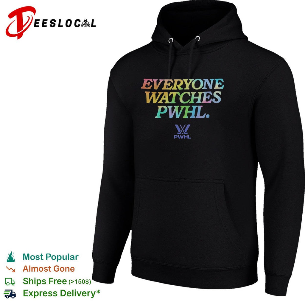 Everyone Watches League Logo Pride Rainbow shirt Unisex