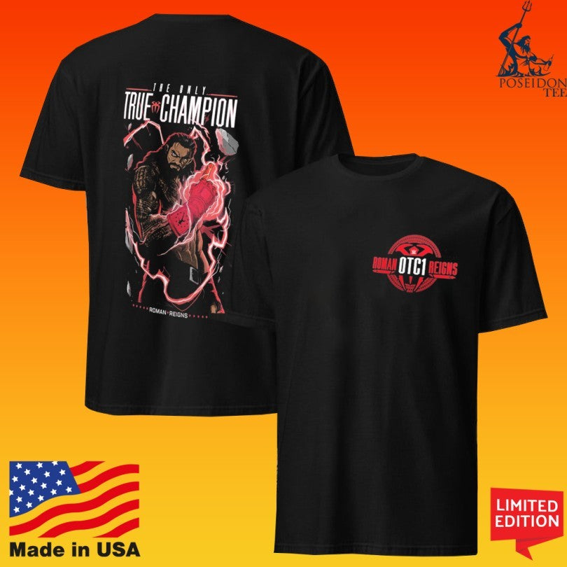 Roman Reigns The Only True Champion Cartoon Unisex