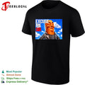 Excuse me sir The Rock Dwayne Johnson parody pop culture meme wood grain shirt Unisex