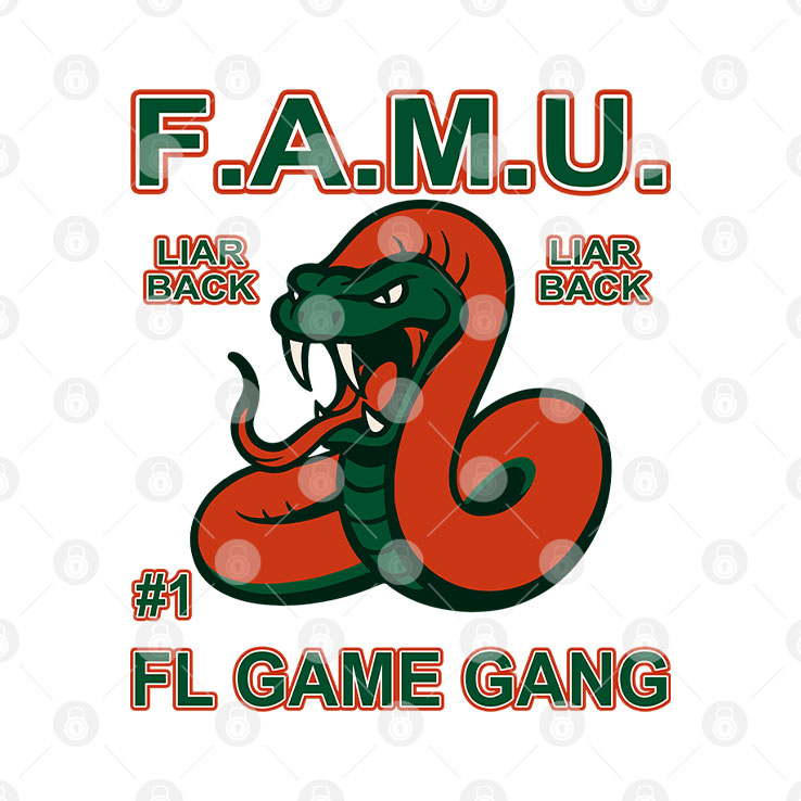 F.A.M.U Liar Back FL Game Gang Rattle The Game T Shirt Unisex