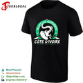 Allez les Elephants Cote d’Ivoire elephant crest badge shirt Unisex