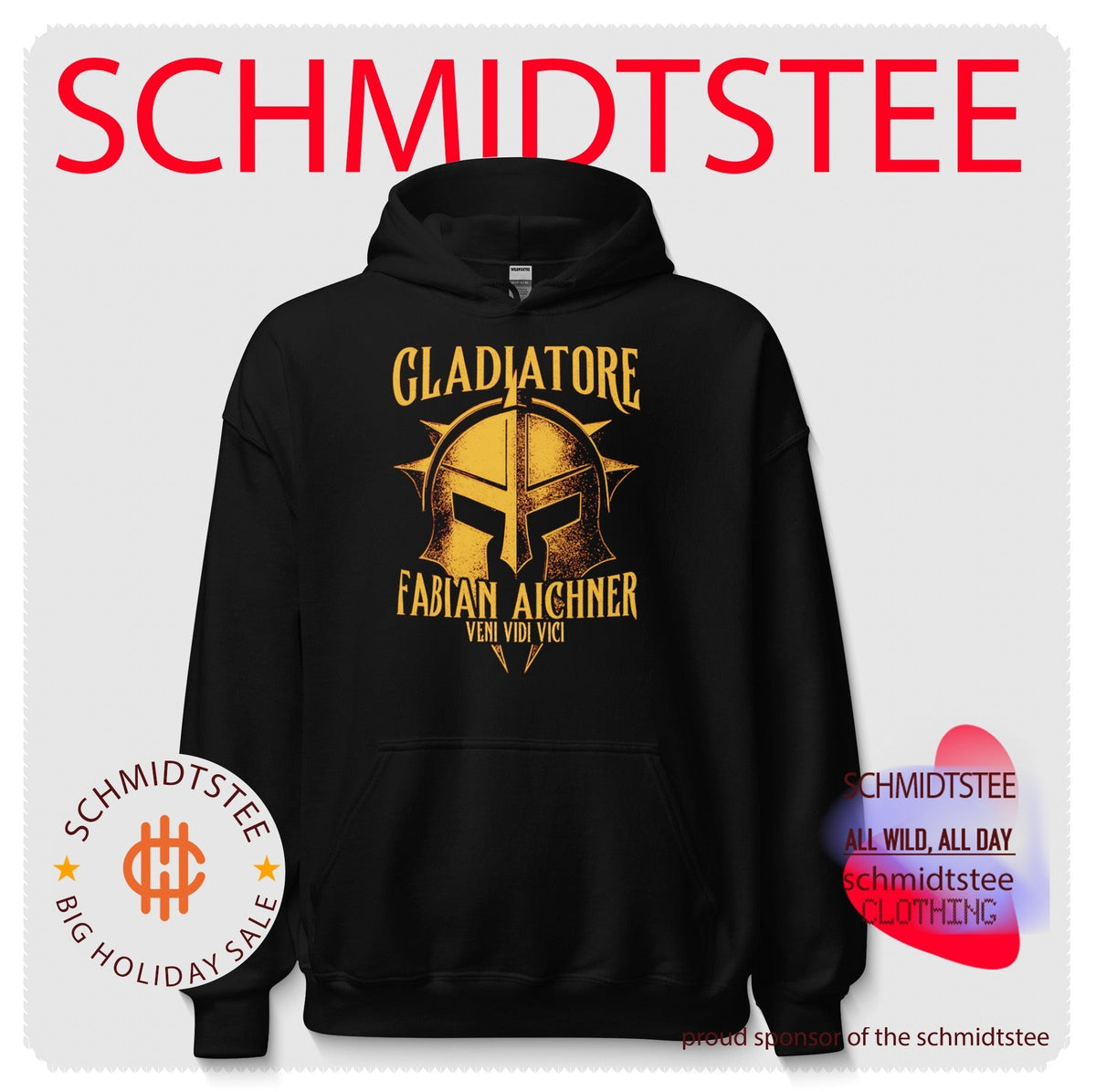 Fabian Aichner Gladiatore Veni Vidi Vici shirt Unisex