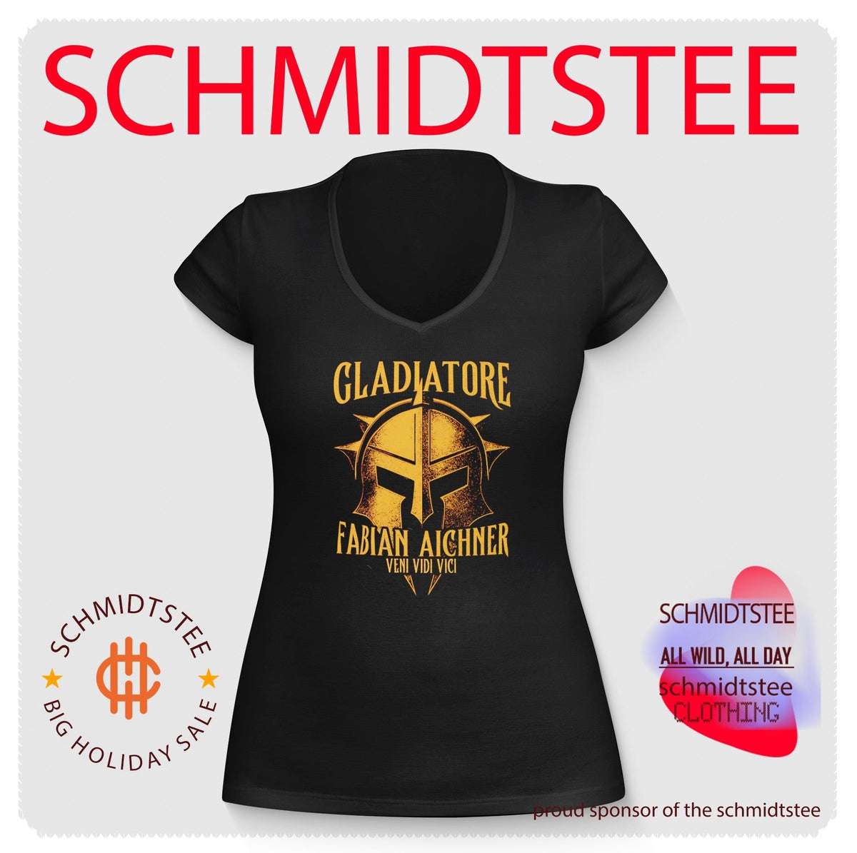 Fabian Aichner Gladiatore Veni Vidi Vici shirt Unisex