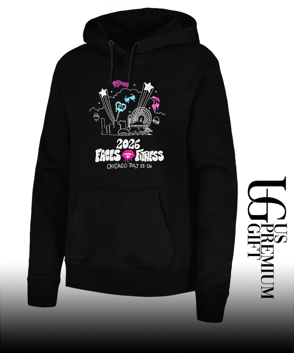 Faces of Fitness 2026 Chicago July 25-26 Event FOF logo shirt Unisex