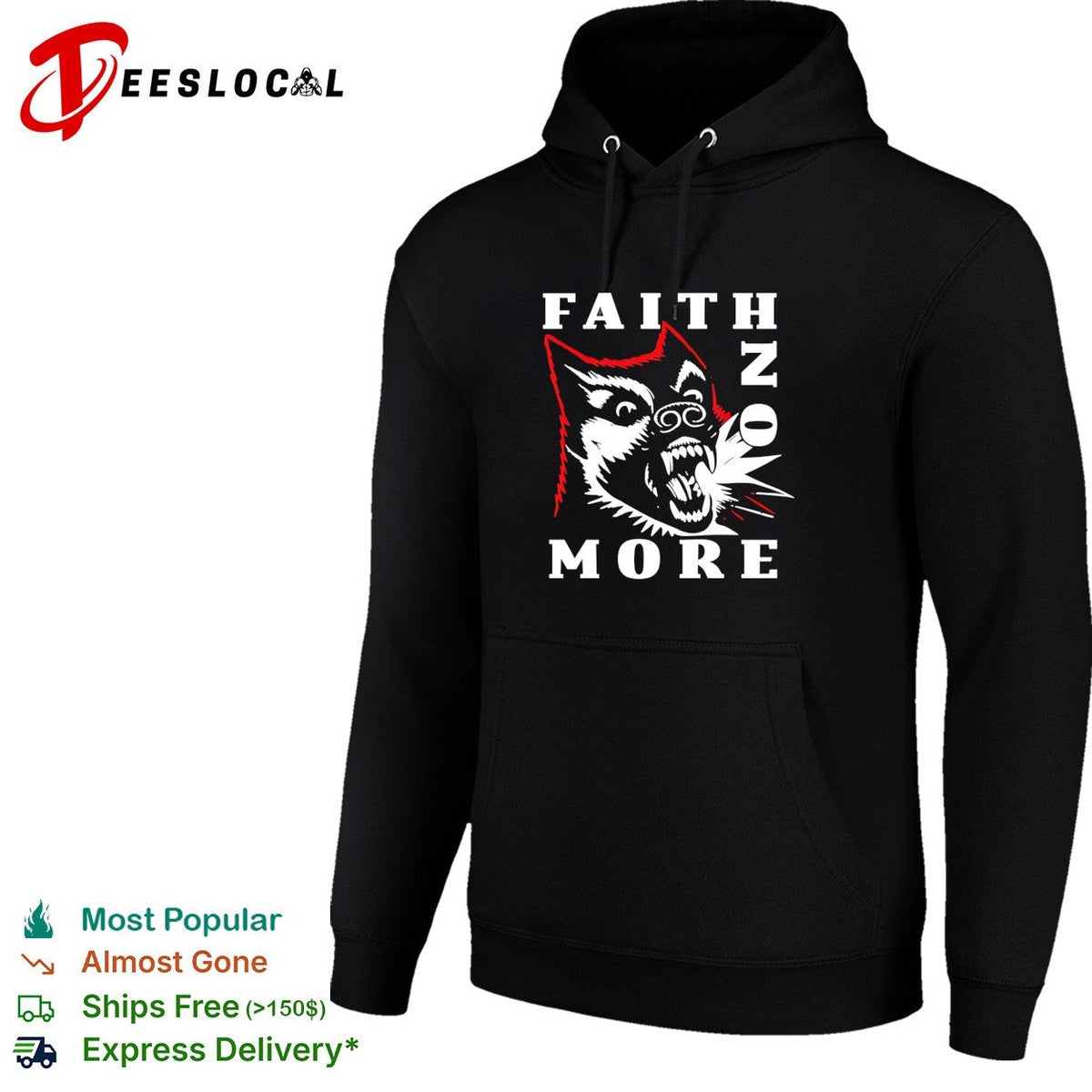 Faith no more dog retro shirt Unisex