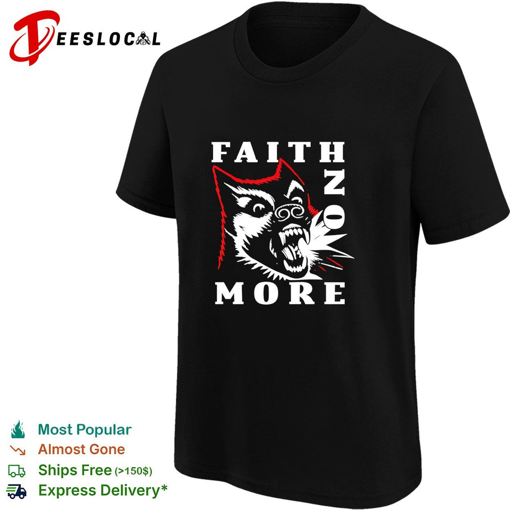 Faith no more dog retro shirt Unisex