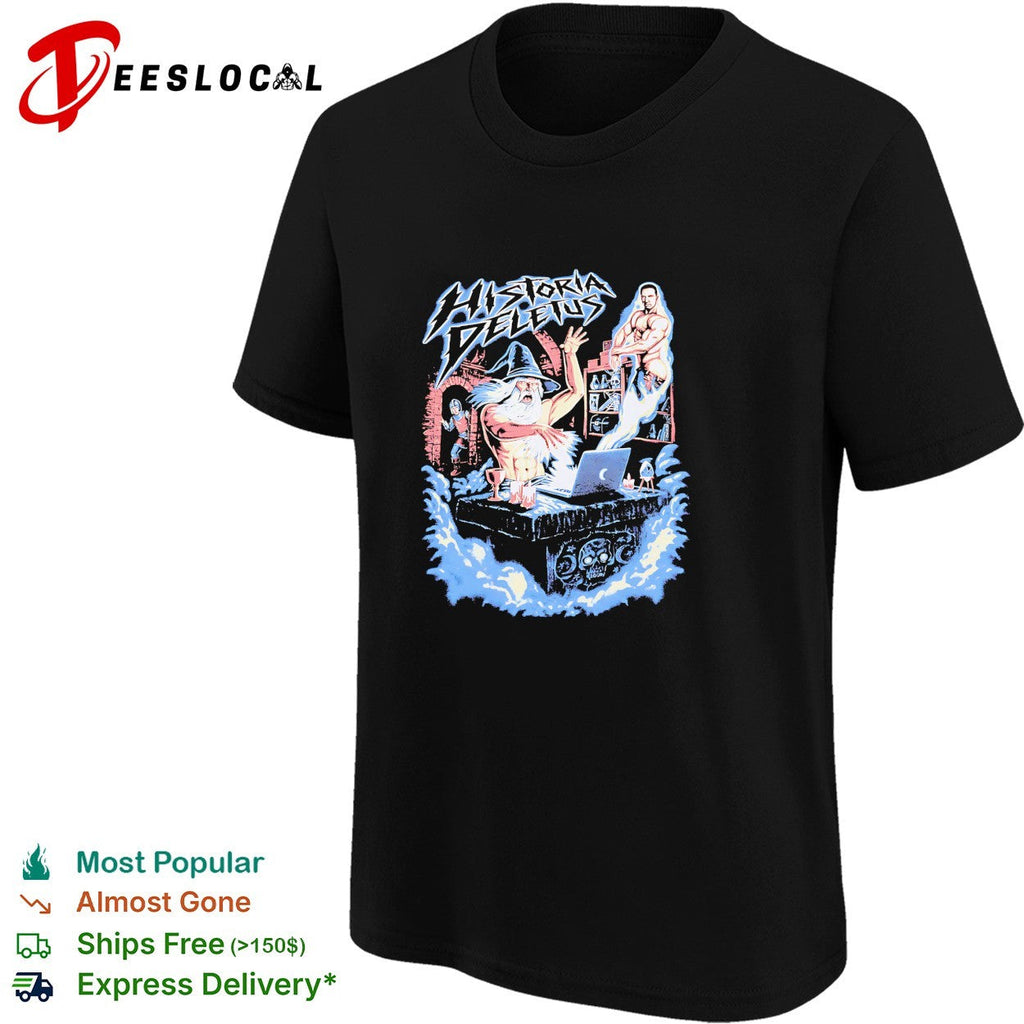 Fantasy king throne ship illustration art shirt Unisex