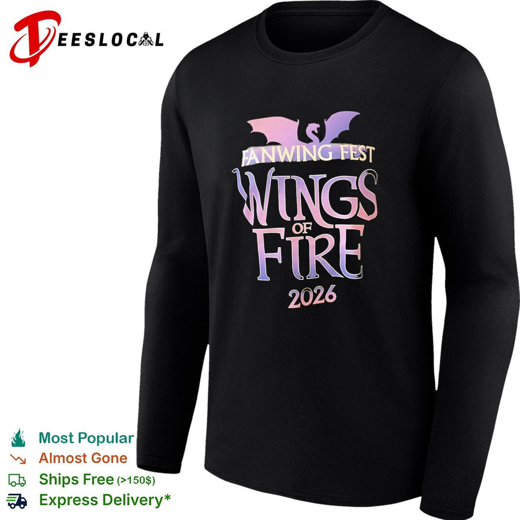 Fanwing Fest Wings of Fire 2026 shirt Unisex