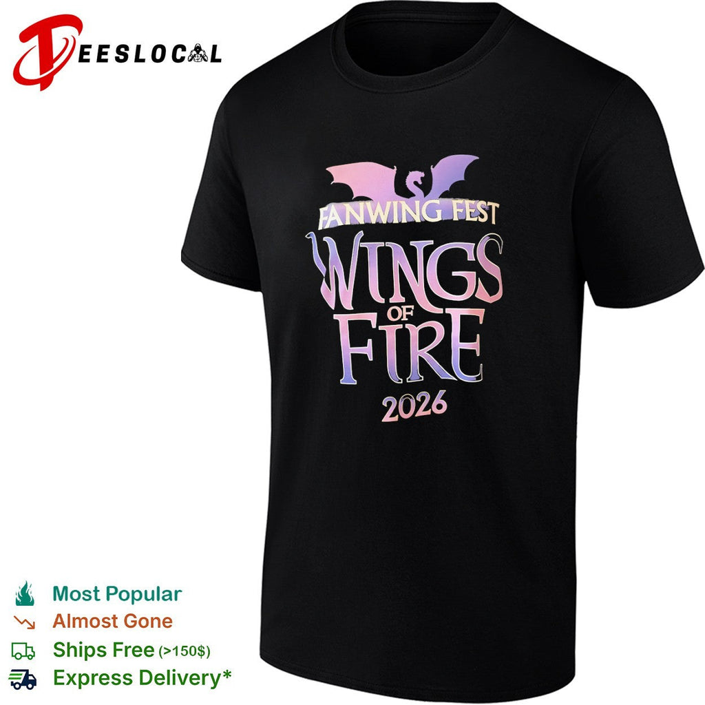Fanwing Fest Wings of Fire 2026 shirt Unisex