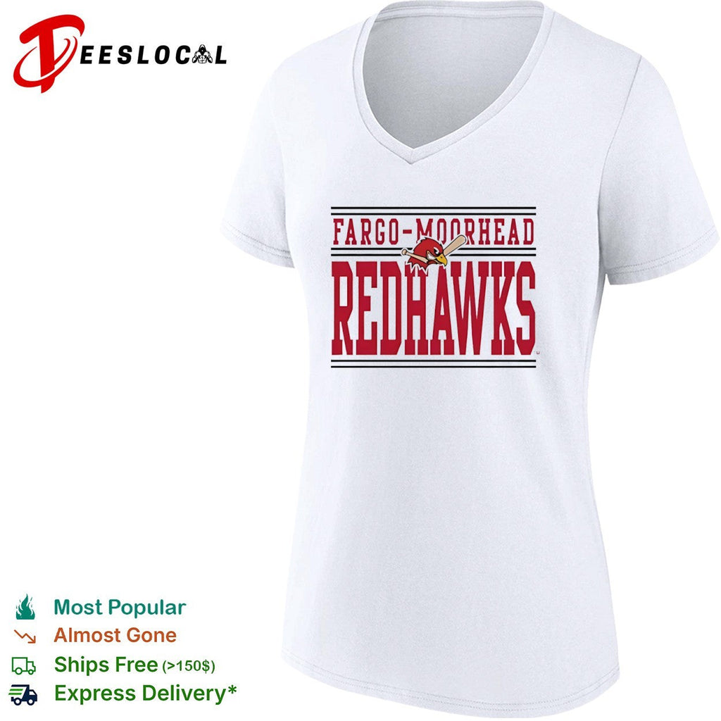 Fargo Moorhead Redhawks Baseball shirt Unisex