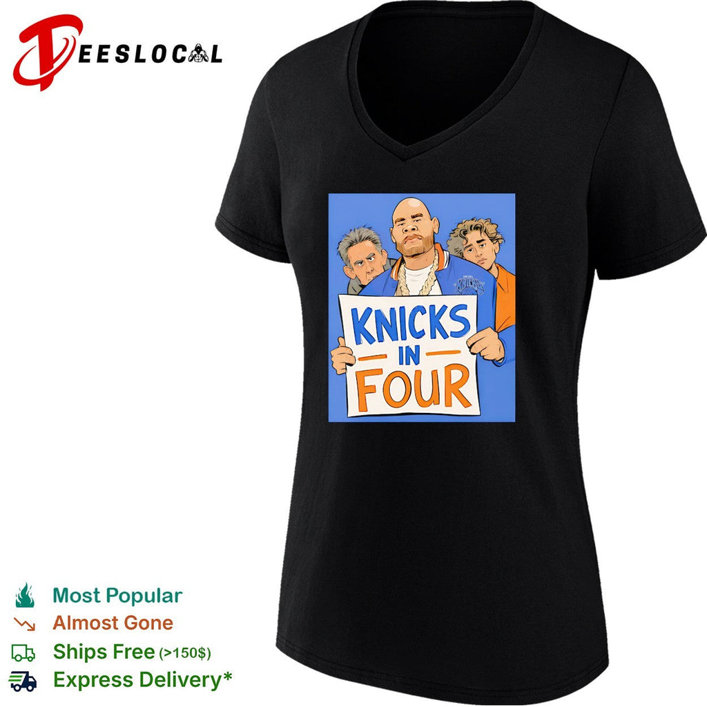 Fat Joe Knicks in four celebrity cartoon fan illustration shirt Unisex