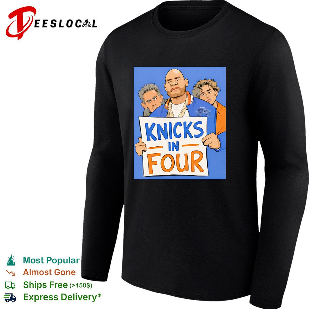 Fat Joe Knicks in four celebrity cartoon fan illustration shirt Unisex