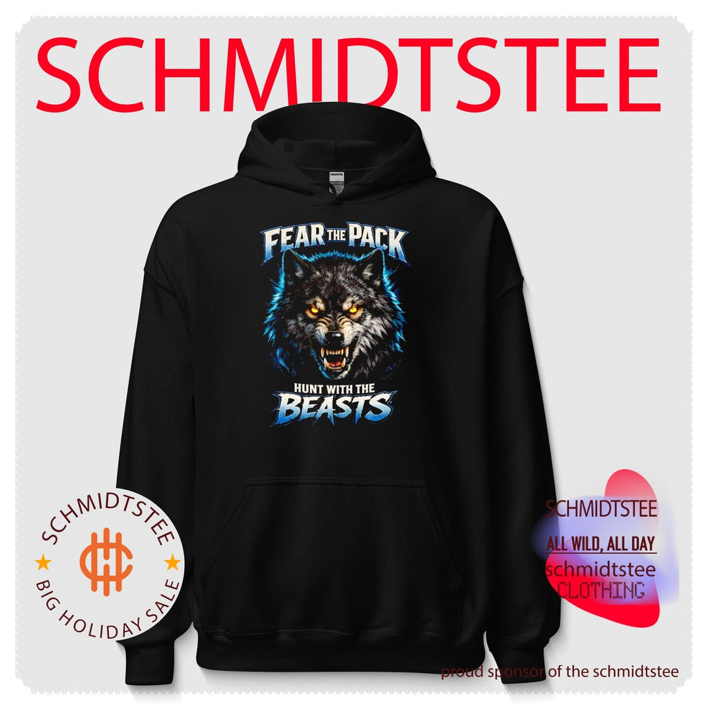 Fear the Pack Hunt with the Beasts wolf shirt Unisex