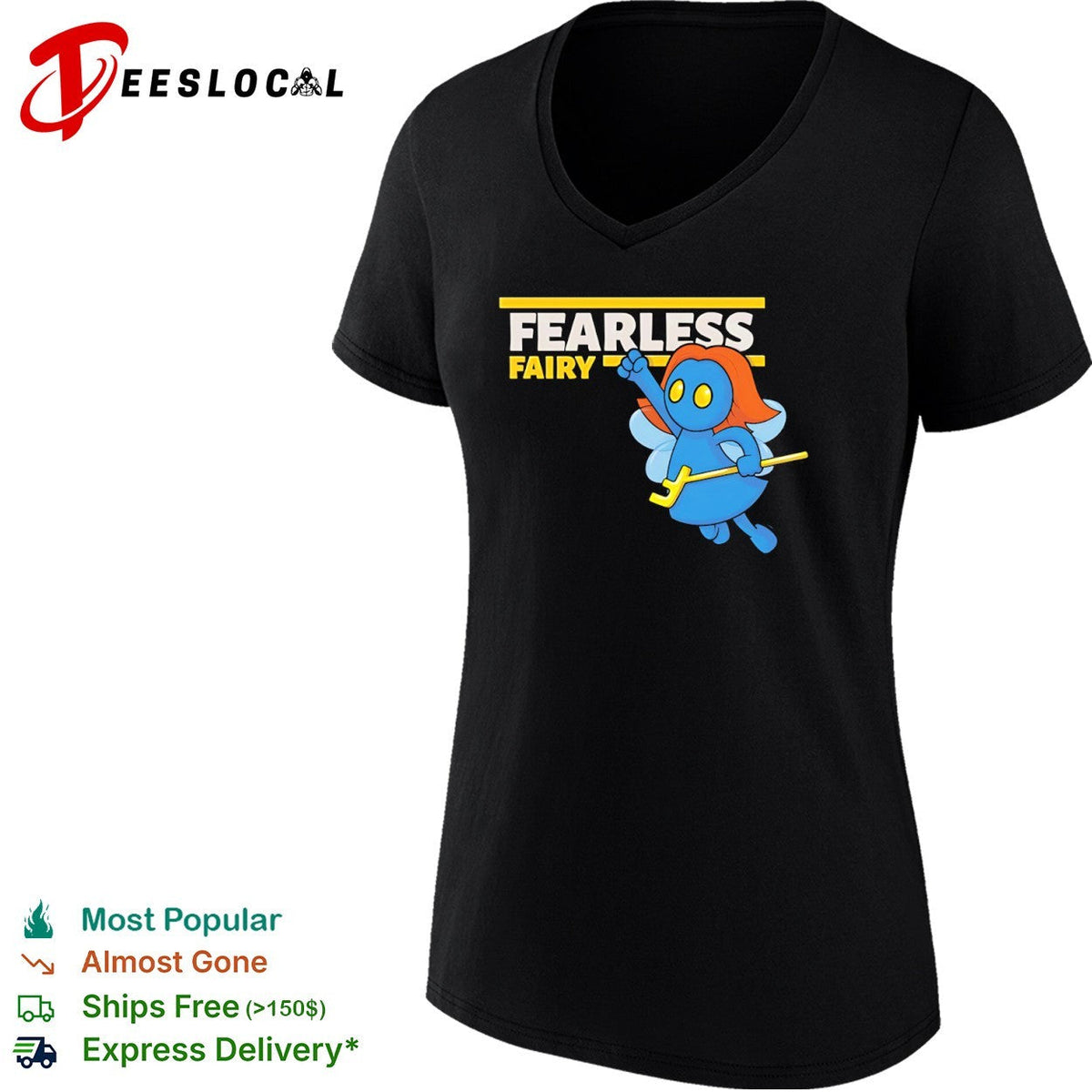Fearless Fairy VeeFriends character shirt Unisex