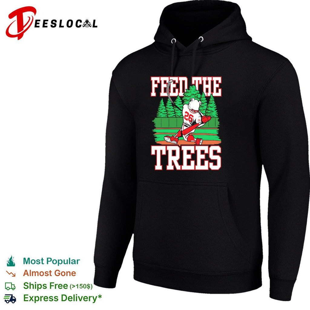Feed the Trees Georgia Bulldogs baseball shirt Unisex