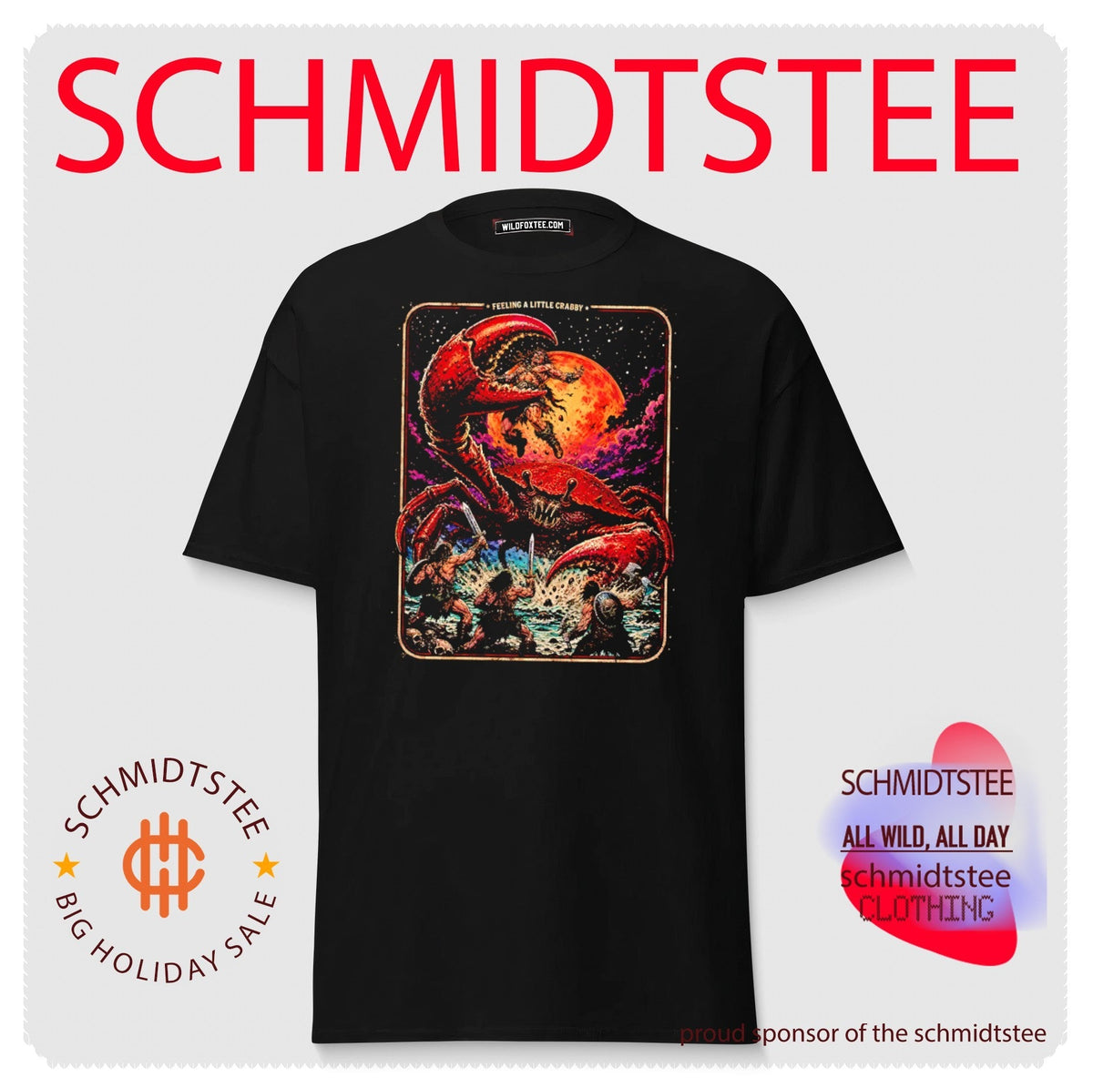 Feeling a Little Crabby Barbarian Battle shirt Unisex