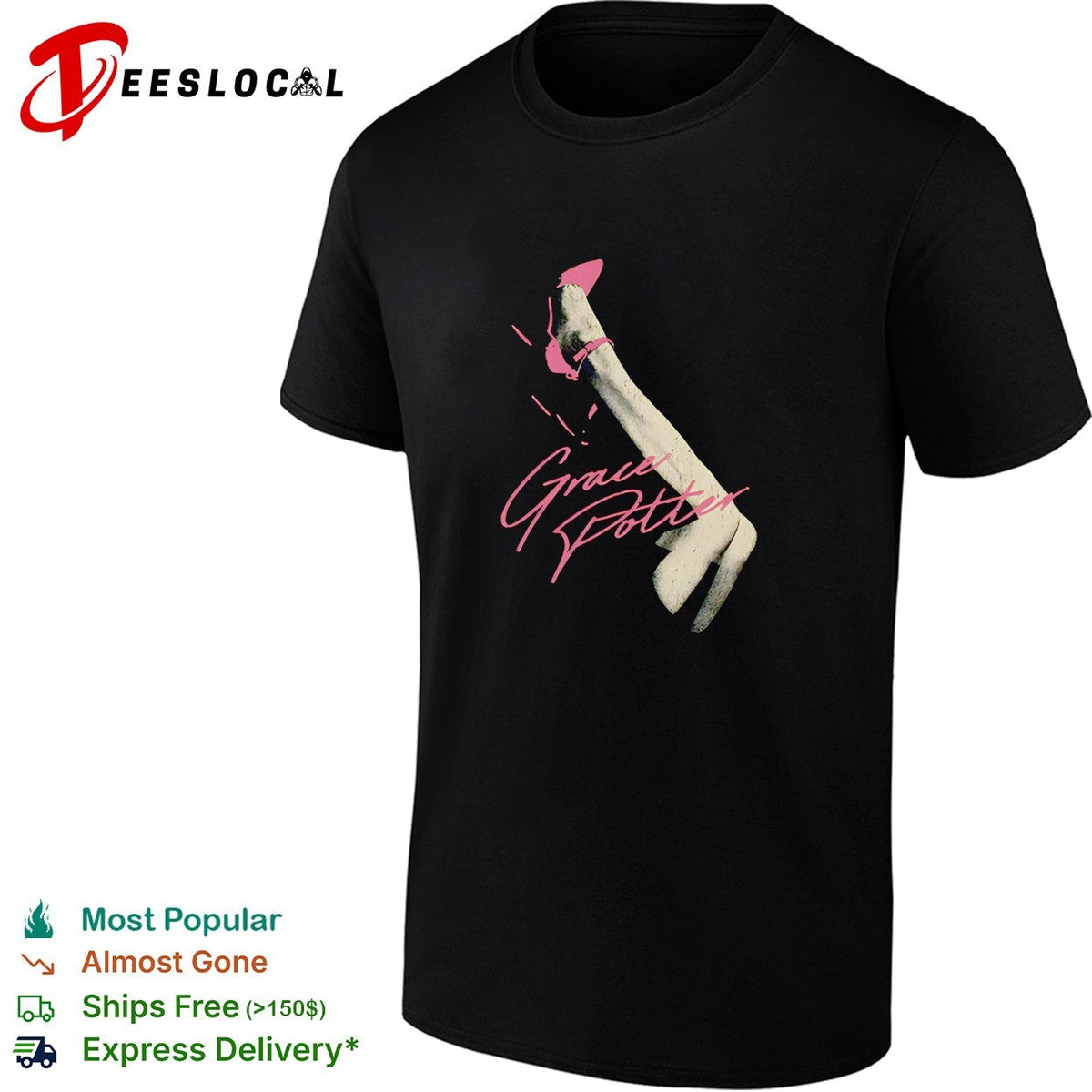 Female vocalist hand butterfly script signature elegant concert art shirt Unisex