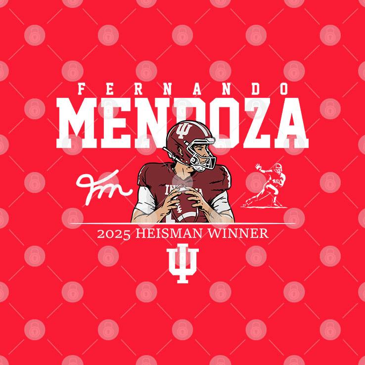 Fernando Mendoza 2025 Heisman Winner T Shirt Unisex
