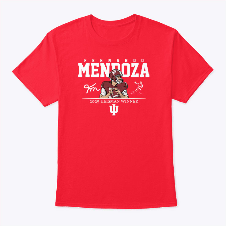 Fernando Mendoza 2025 Heisman Winner T Shirt Unisex