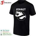 Ferret Ghostbusters parody logo funny animal humor shirt Unisex