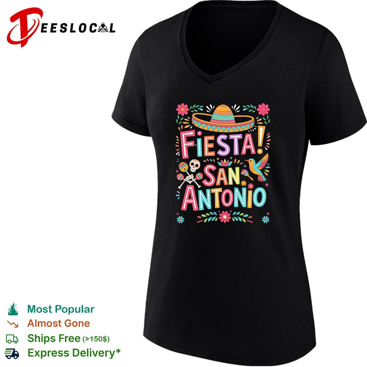 Fiesta San Antonio shirt Unisex
