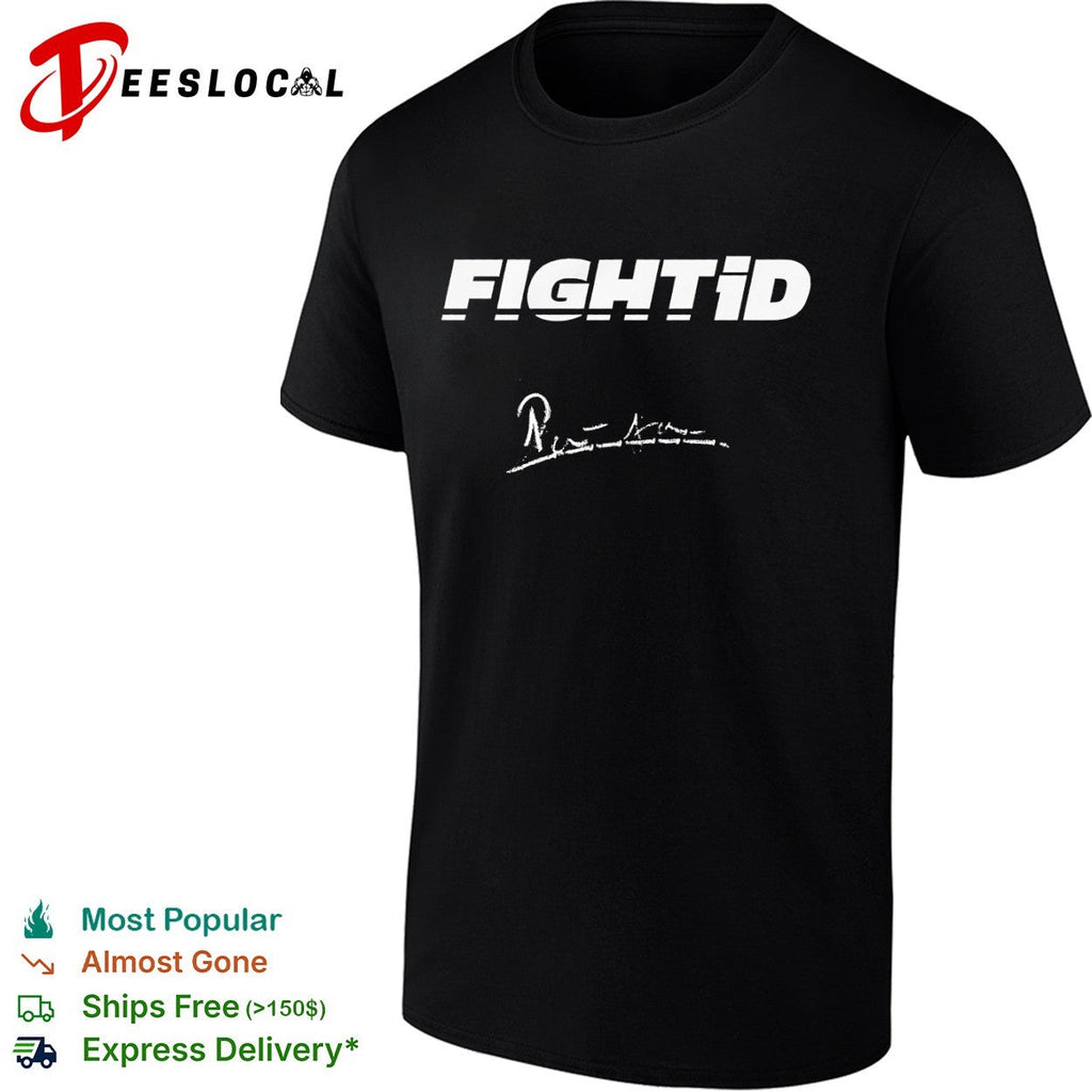 Fightid logo and signature shirt Unisex